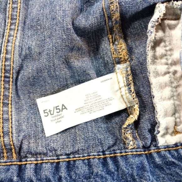 Carter Toddler Basic Denim Jacket. Blue 5T. Classic Denim Trucker Denim Jacket. - Picture 5 of 11